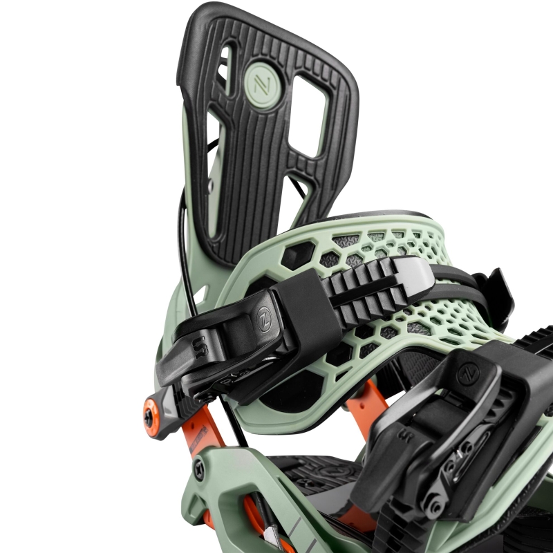 Wiązania snowboardowe unisex Nidecker 2026 Flow Fuse Khaki