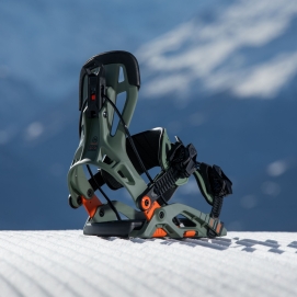 Wiązania snowboardowe unisex Nidecker 2026 Flow Fuse Khaki