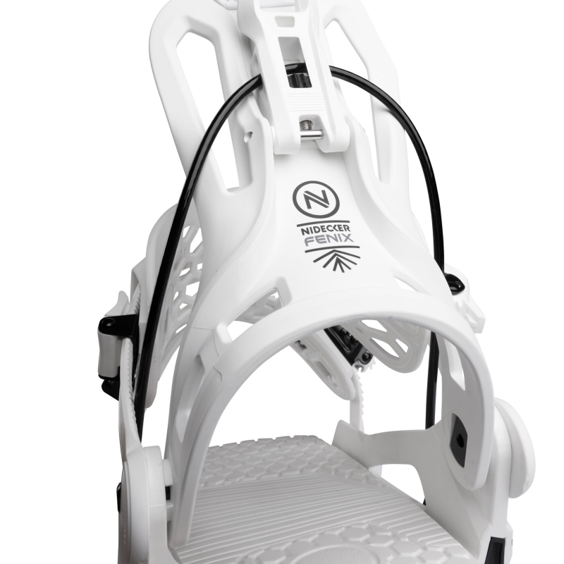 Wiązania snowboardowe unisex Nidecker 2026 Flow Fenix White