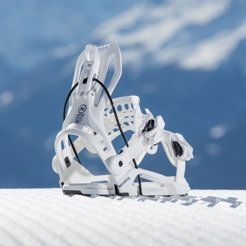 Wiązania snowboardowe unisex Nidecker 2026 Flow Fenix White