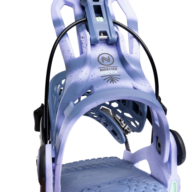 Wiązania snowboardowe unisex Nidecker 2026 Flow Fenix Orchid