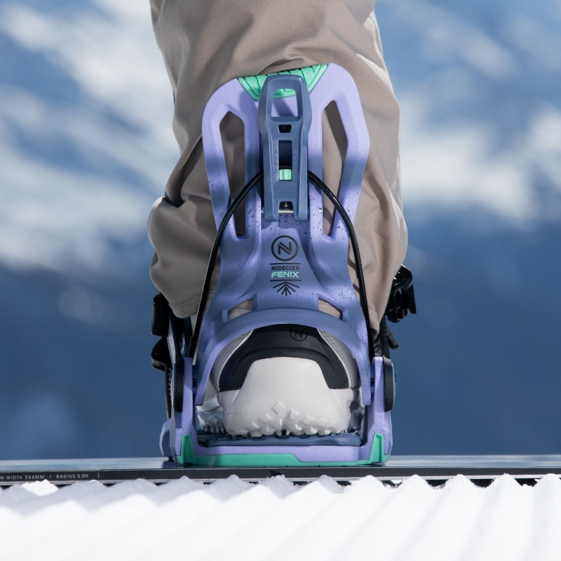 Wiązania snowboardowe unisex Nidecker 2026 Flow Fenix Orchid