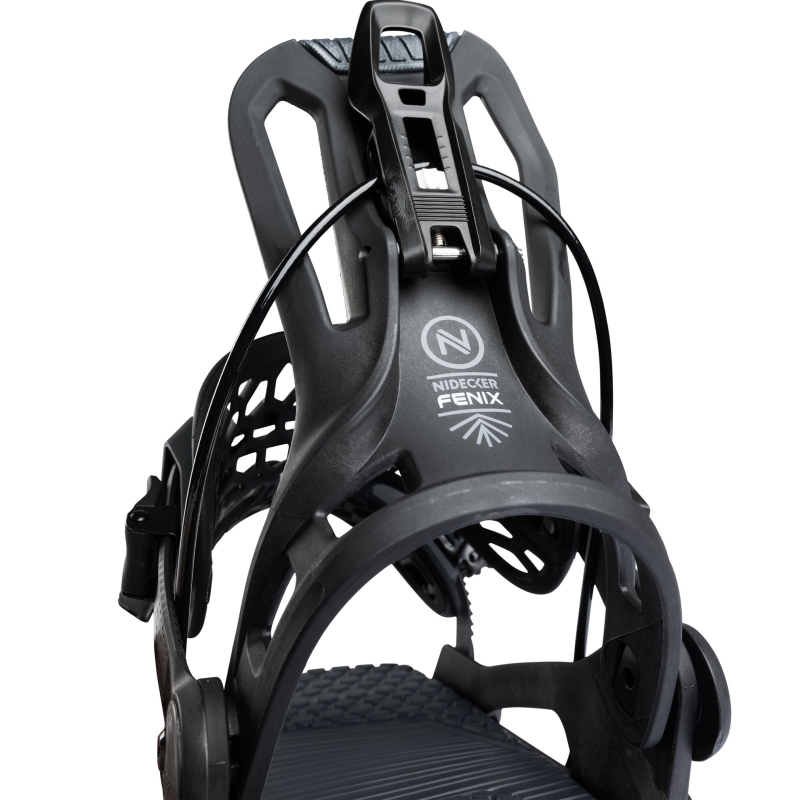 Wiązania snowboardowe unisex Nidecker 2026 Flow Fenix Black