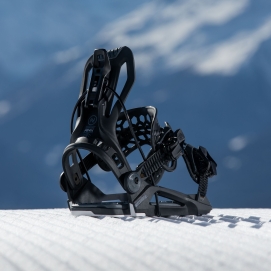 Wiązania snowboardowe unisex Nidecker 2026 Flow Fenix Black