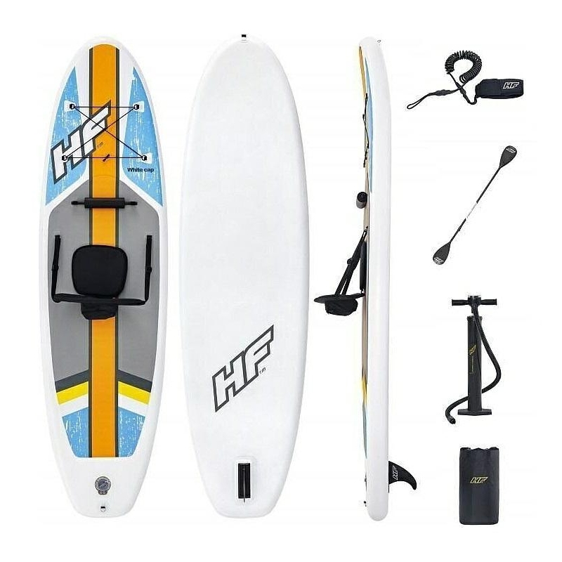 Supboard 2022 White Cap white/blue - 10