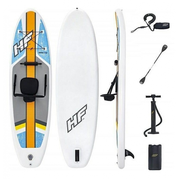 Supboard 2022 White Cap white/blue - 10