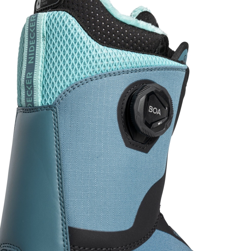 Buty snowboardowe damskie Nidecker 2026 Rift W Aqua Blue