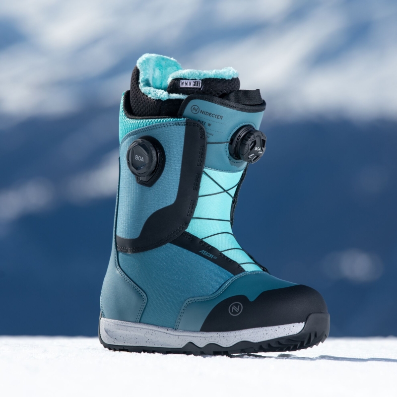 Buty snowboardowe damskie Nidecker 2026 Rift W Aqua Blue