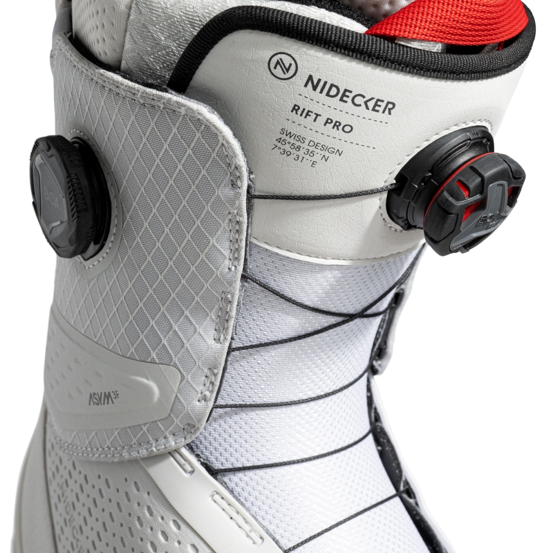 Buty snowboardowe męskie Nidecker 2026 Rift Pro White