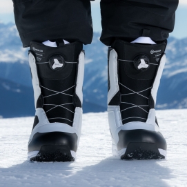 Buty snowboardowe męskie Nidecker 2026 Cascade Black White