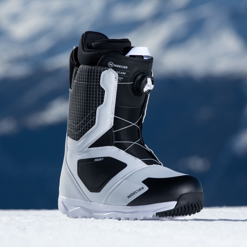 Buty snowboardowe męskie Nidecker 2026 Cascade Black White