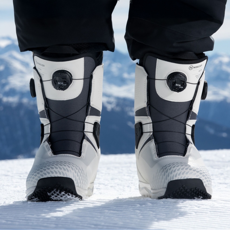 Snowboard boots men Nidecker 2026 Altai Bone White