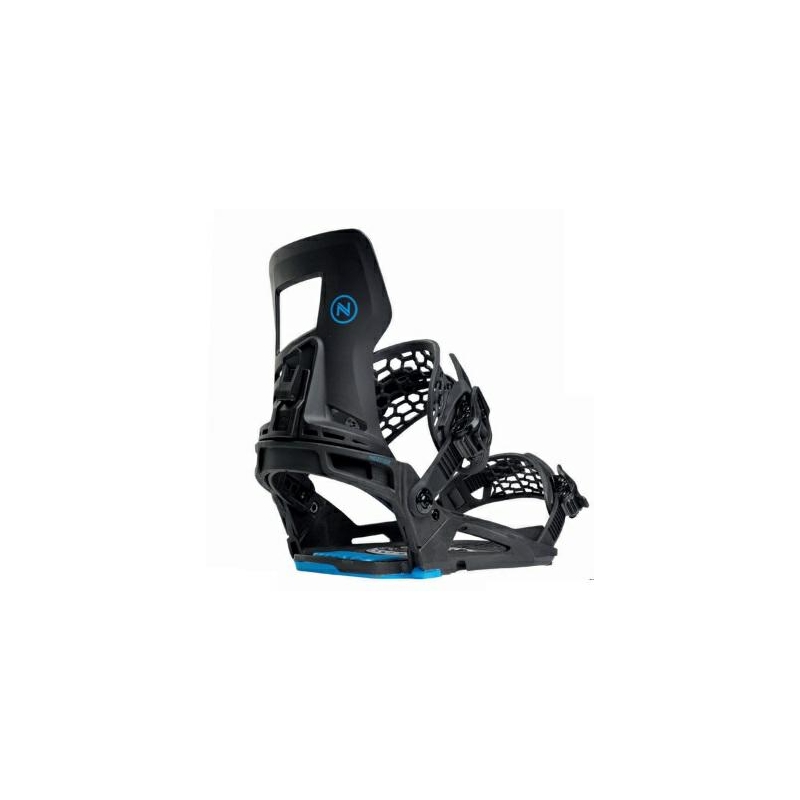 Wiązania snowboardowe Nidecker 2025 Muon-R Rental Black Blue Lg