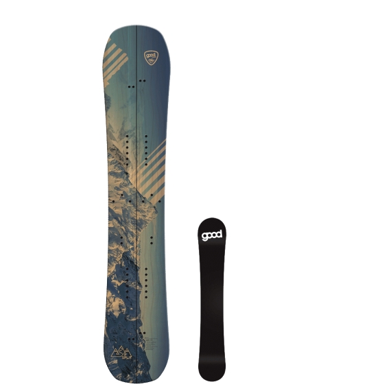 Deska snowboardowa męska Nidecker 2022 GB Split Nose Rocker 165W Deska snowboardowa męska Nidecker 2022 GB Split Nose Rocker 165W