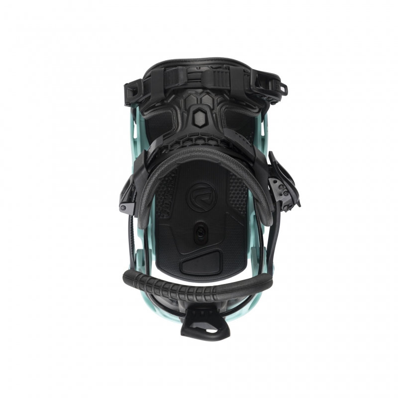 Wiązania snowboardowe Flow 2023 -  Fuse Blackaqua XL