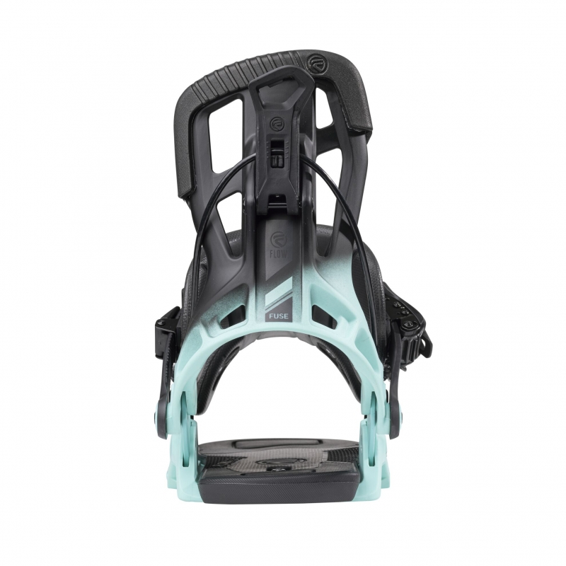 Wiązania snowboardowe Flow 2023 -  Fuse Blackaqua XL