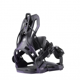 Wiązania snowboardowe damskie Flow 2023 Mayon-Plus Blackplum M