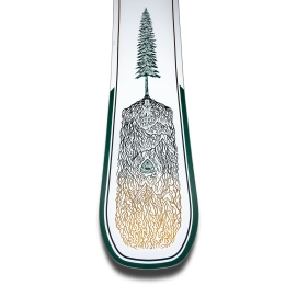 Snowboard board men Jones 2026 Frontier 2.0 White