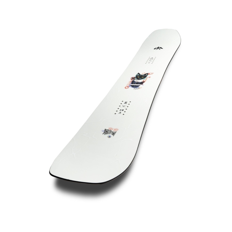 Deska snowboardowa męska Jones 2026 Rally Cat White