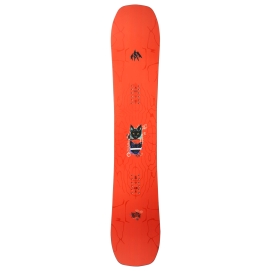 Snowboard board women Jones 2026 Rally Cat Red