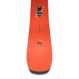 Snowboard board women Jones 2026 Rally Cat Red