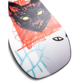 Deska snowboardowa damska Jones 2026 Rally Cat Red