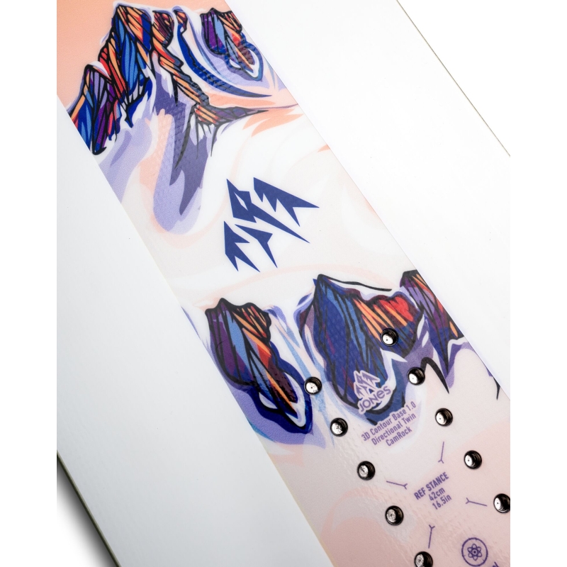 Deska snowboardowa damska Jones 2026 Twin Sister White