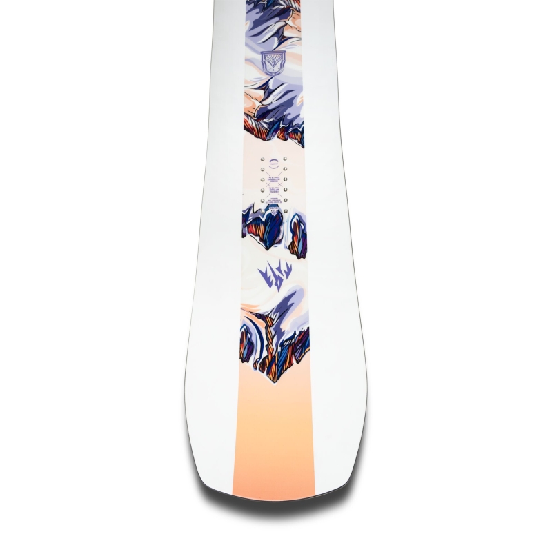 Deska snowboardowa damska Jones 2026 Twin Sister White