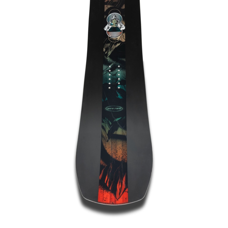 Deska snowboardowa męska Jones 2026 Mountain Twin Black