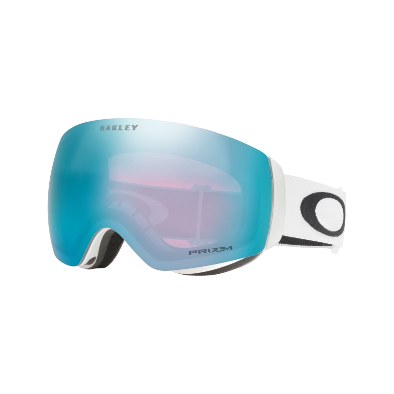 Gogle snowboardowe unisex Oakley 2026 FLIGHT DECK Matte White/Prizm Snow Sapphire Irid