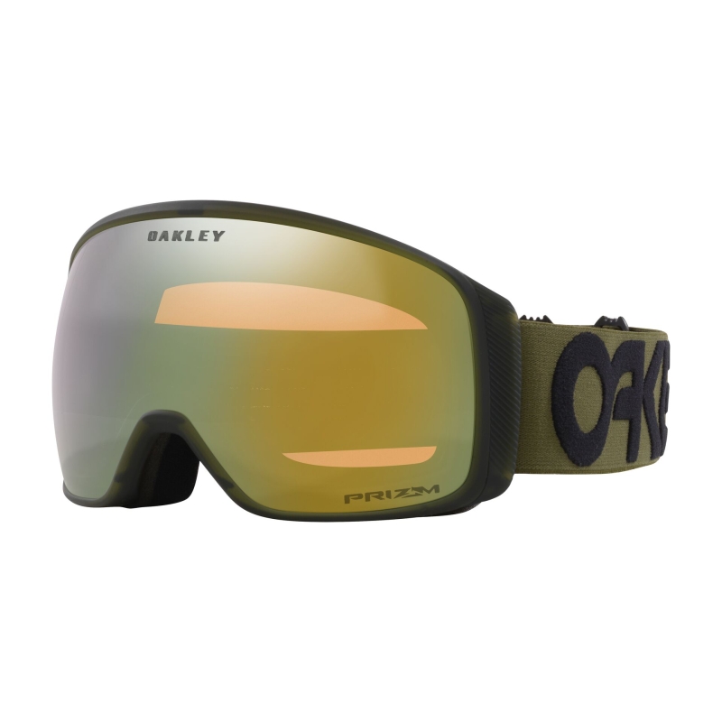 Gogle snowboardowe unisex Oakley 2026 FLIGHT TRACKER Dark Brush/Prizm Sage Gold Iridium