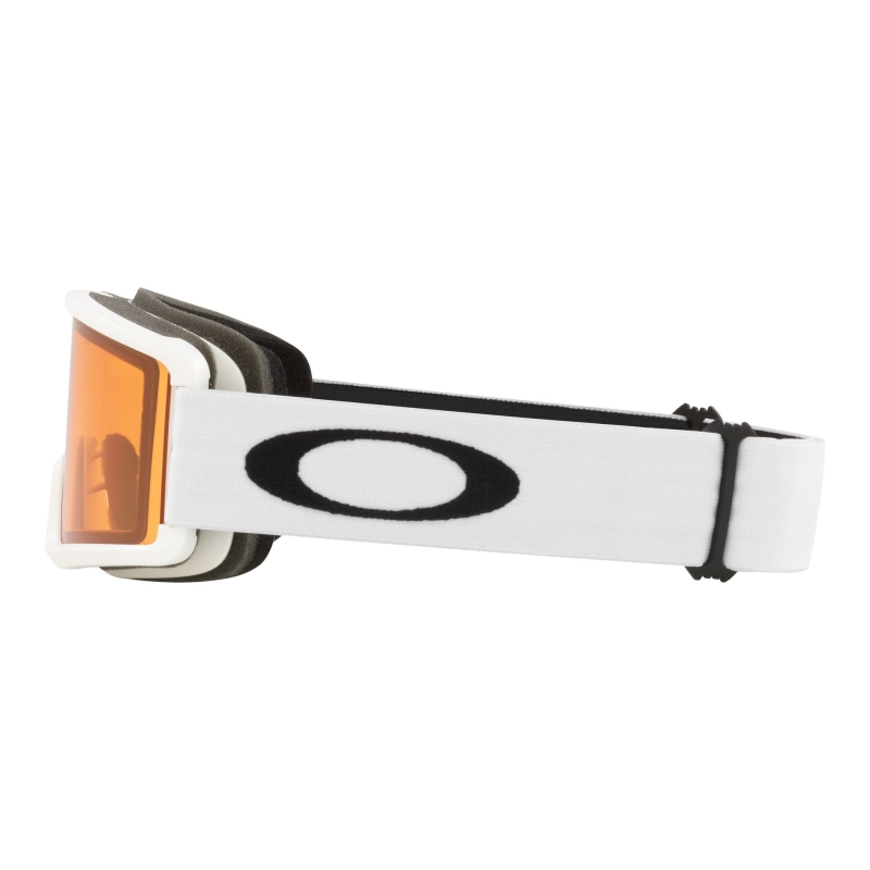 Gogle snowboardowe dziecięce Oakley 2026 TARGET LINE Matte White/Standard Persimmon