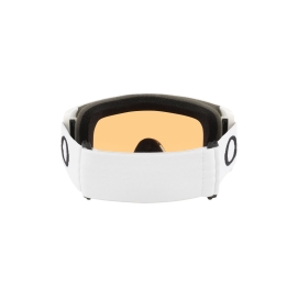 Snowboardbrille unisex jugend Oakley 2026 TARGET LINE Matte White/Standard Persimmon