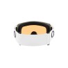 Gogle snowboardowe dziecięce Oakley 2026 TARGET LINE Matte White/Standard Persimmon