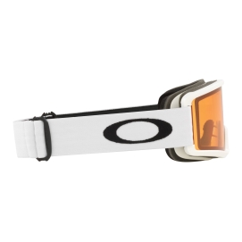 Gogle snowboardowe dziecięce Oakley 2026 TARGET LINE Matte White/Standard Persimmon