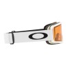 Gogle snowboardowe dziecięce Oakley 2026 TARGET LINE Matte White/Standard Persimmon