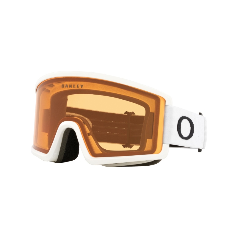 Snowboardbrille unisex Oakley 2026 TARGET LINE Matte White/Standard Persimmon