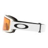 Gogle snowboardowe unisex Oakley 2026 TARGET LINE Matte White/Standard Persimmon
