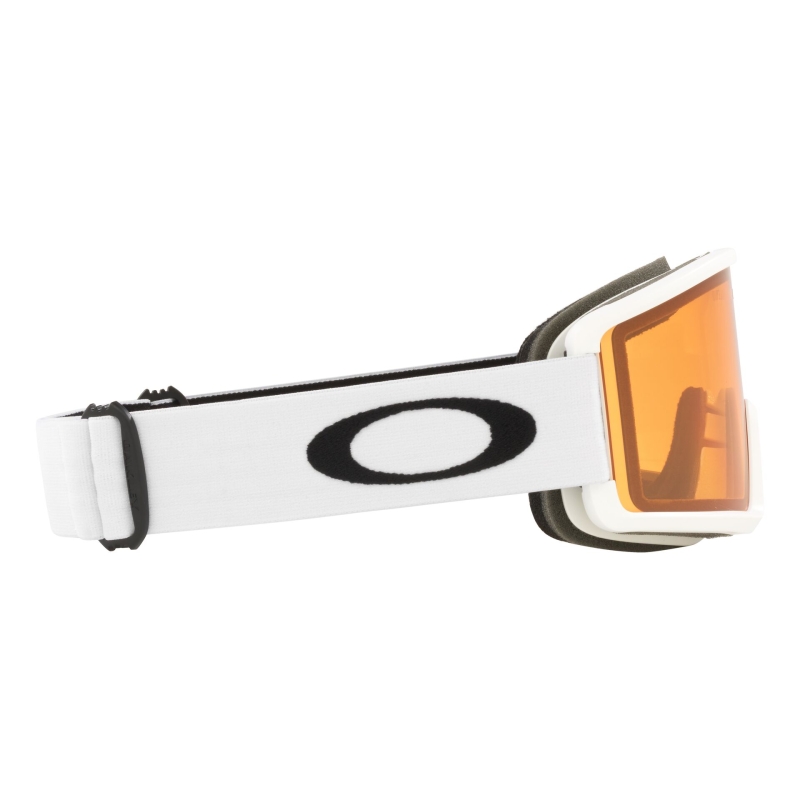 Gogle snowboardowe unisex Oakley 2026 TARGET LINE Matte White/Standard Persimmon