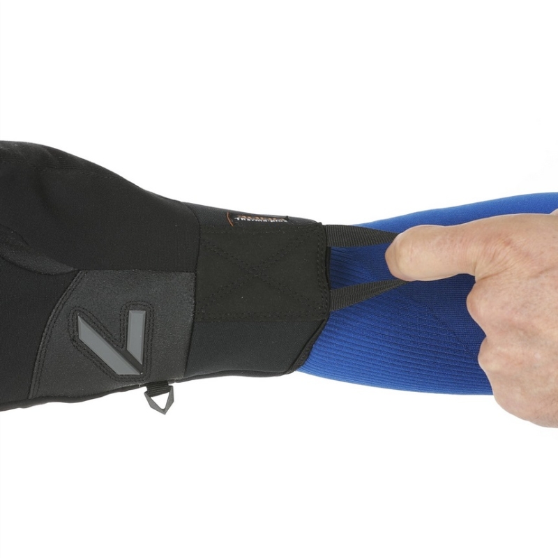 Rękawice męskie LEVEL Matrix Gore Tex Black Grey