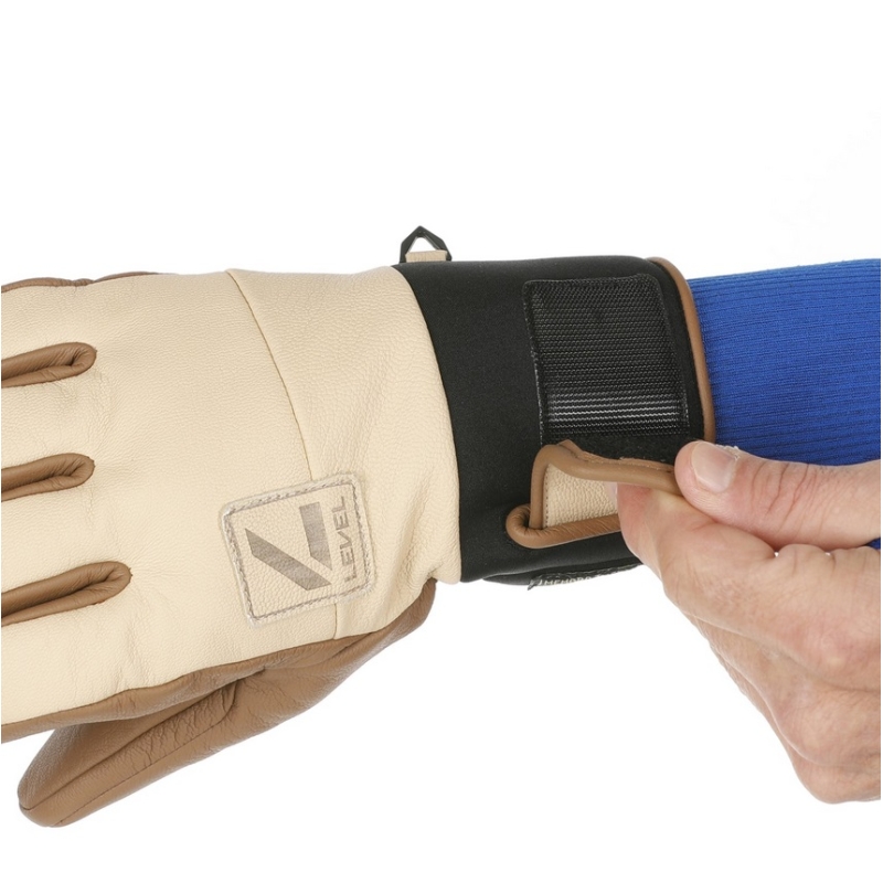 Gloves unisex LEVEL Rover Beige