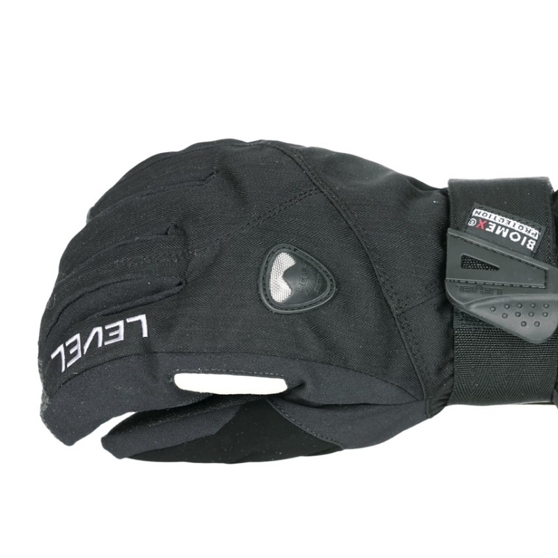 Rekawice męskie LEVEL Fly Black