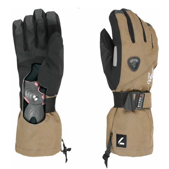 Gloves women LEVEL Butterfly Olive green