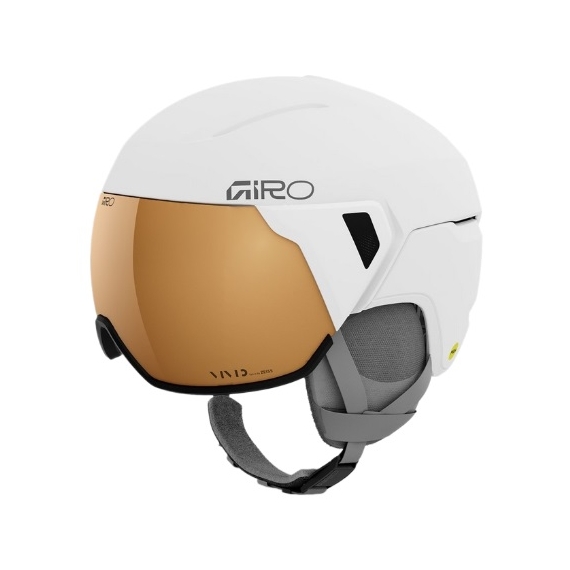 Snowboardhelm damen GIRO ARIA SPHERICAL Matte White