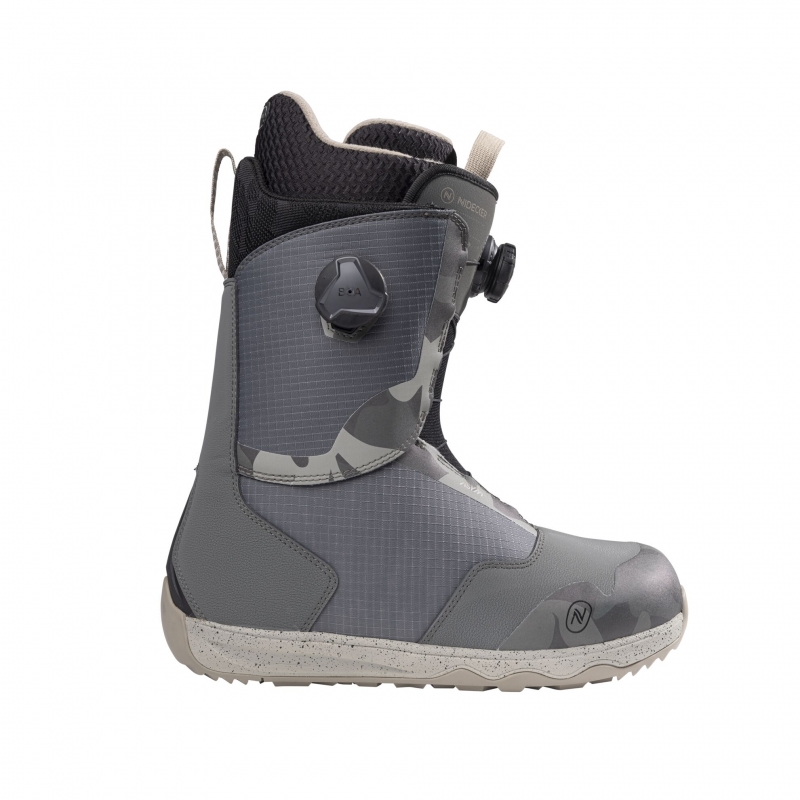 Buty snowboardowe męskie Nidecker 2023 Rift Gray Camo 085