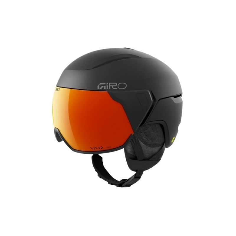 Kask snowboardowy unisex GIRO ORBIT SPHERICAL Mattle Black