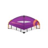 Skrzydło Wing Foil NeilPryde 2026 Fly IV C2 Purple / Orange