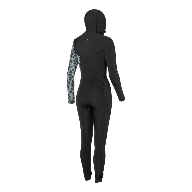 Neoprene wetsuit women NeilPryde Vamp 5/4 Hooded GBS FZ C3