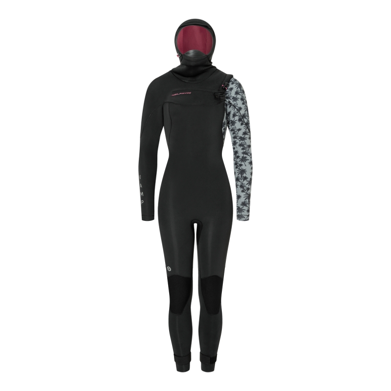Neoprene wetsuit women NeilPryde Vamp 5/4 Hooded GBS FZ C3