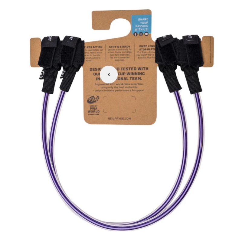 Linki trapezowe NeilPryde Fixed HL Travel S Transparent Purple